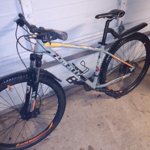 2019 Giant Talon29 3 Silver, gray or bare metal and Black