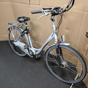 Batavus Weekend Silver, gray or bare metal