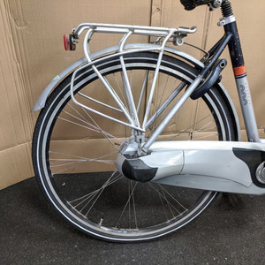 Batavus Weekend Silver, gray or bare metal