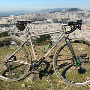 2017 Moots Cycles Routt Silver, gray or bare metal