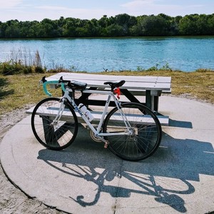 1990 Trek 1200 White