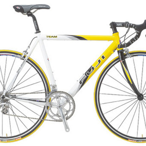 2003 Fuji Team Yellow or Gold, Black, and White