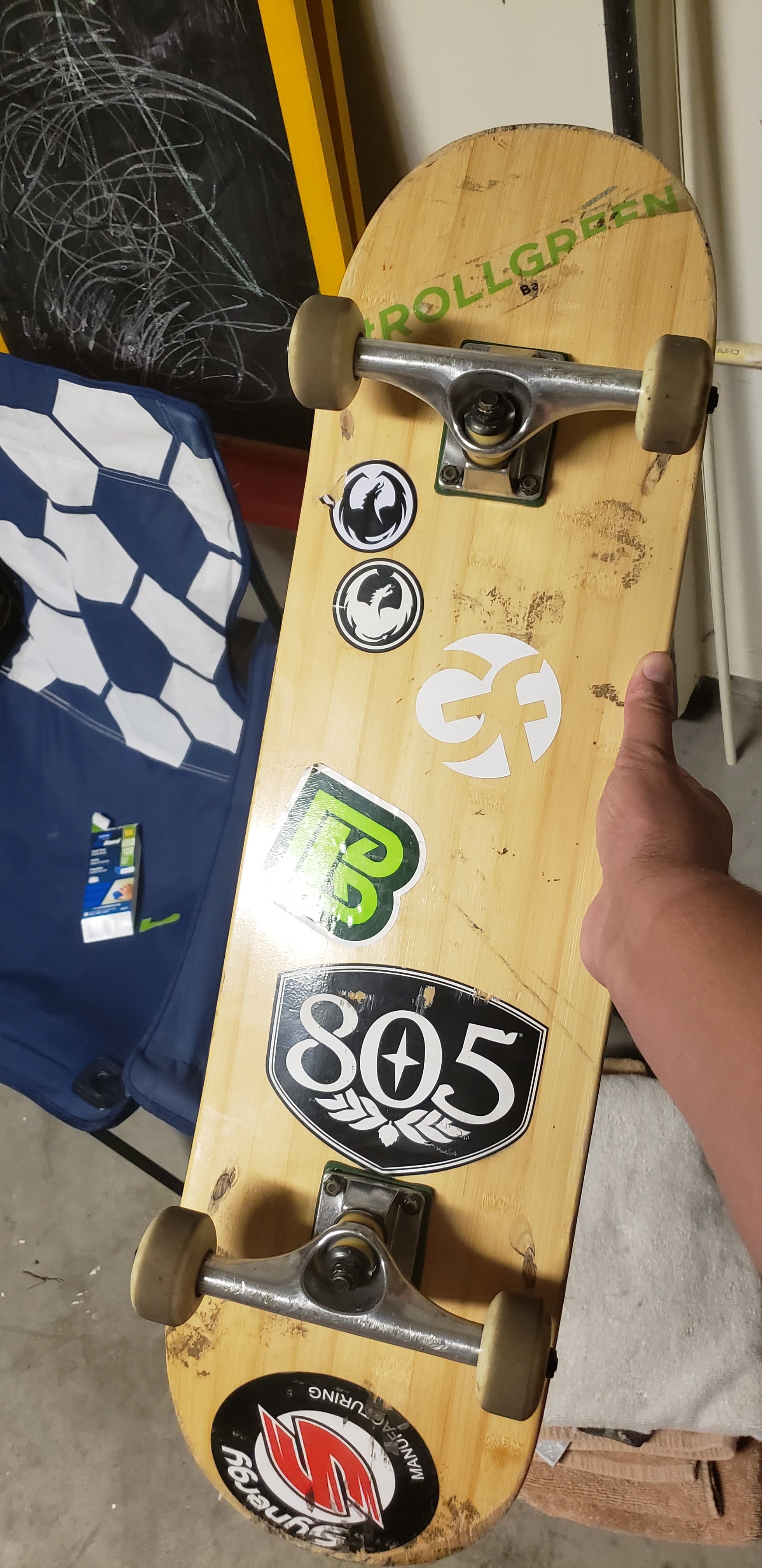 2020 Bamboo Skateboards Blank Deck escooter