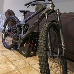 2020 Transition Bikes Sentinel V2 Silver, gray or bare metal