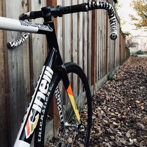2017 Cinelli Vigorelli White, Orange, and Black