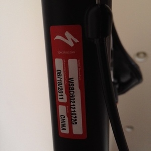 2012 Specialized Black