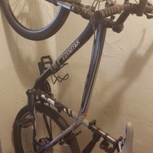 2011 Specialized Hardrock Black and Silver, gray or bare metal