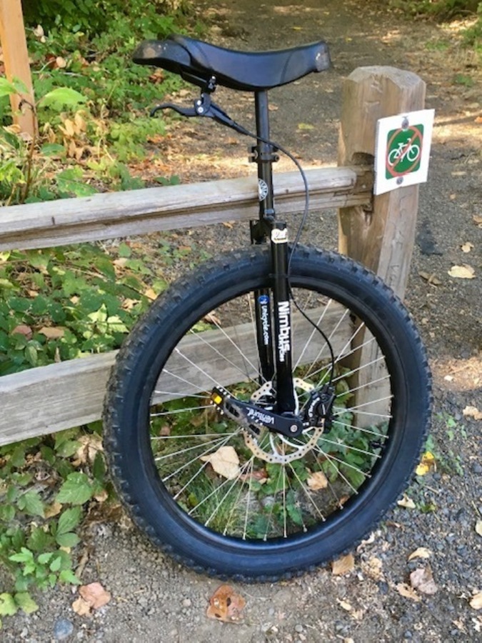 Stolen Nimbus 26" mountain unicycle unicycle