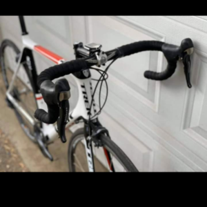 2012 Trek White, Black, and Red