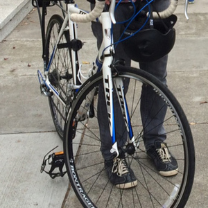 2011 Trek White and Blue
