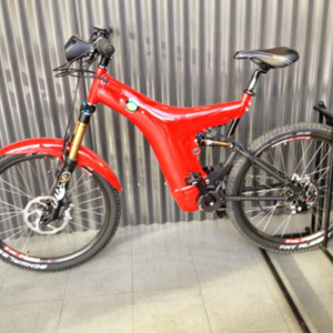 2013 Optibike Red r8 Gold cranks Red