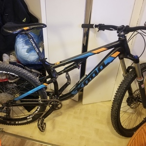 2016 Kona Precept Black, Blue, and Orange