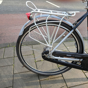 Batavus Weekend Silver, gray or bare metal
