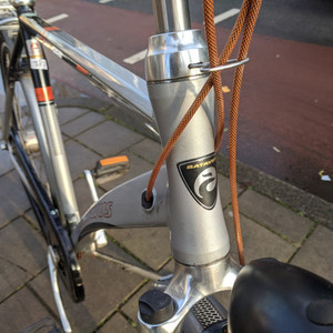 Batavus Weekend Silver, gray or bare metal