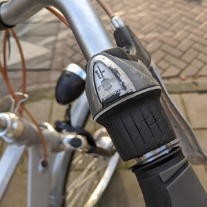 Batavus Weekend Silver, gray or bare metal
