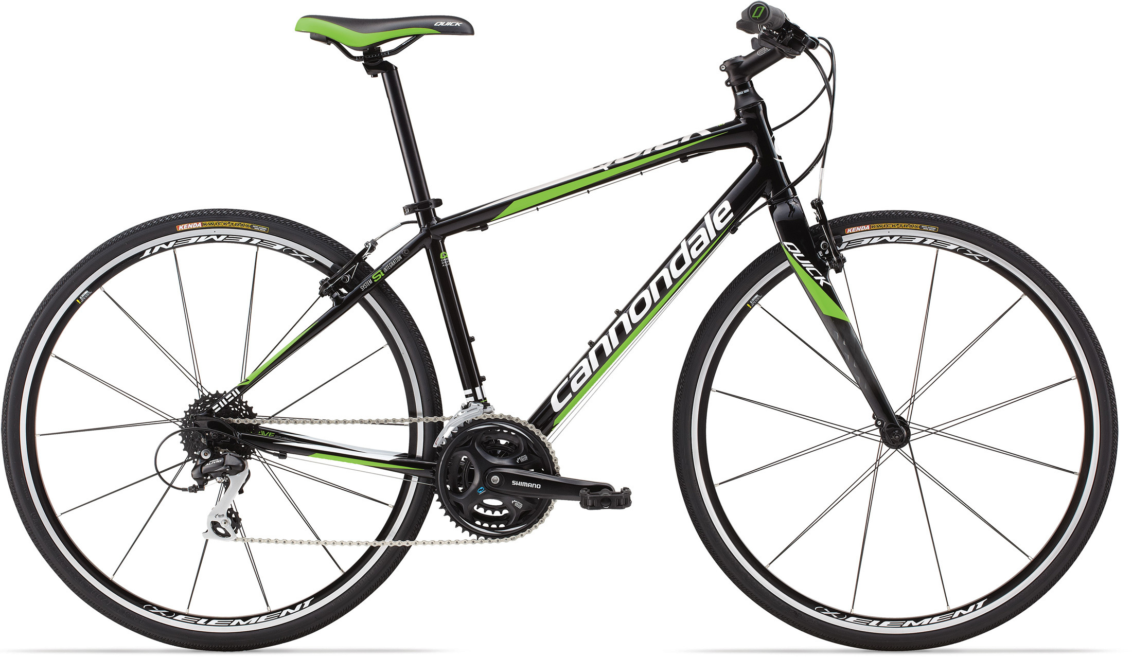 cannondale quick 4 green