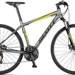 2012 SCOTT Sportster Silver, gray or bare metal and Green