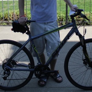 2012 SCOTT Sportster Silver, gray or bare metal and Green