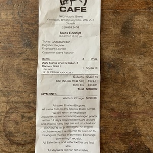 2020 Santa Cruz Bronson C Green