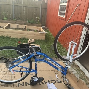 2020 Schwinn Step through Blue