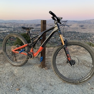 2021 Specialized Stumpjumber S-Works Evo 29 Black and Red