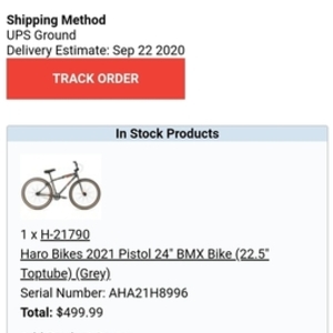 2021 Haro Pistol Stickers tape or other cover-up