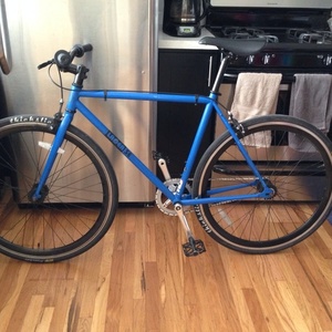 SE Bikes Lager Blue and Black