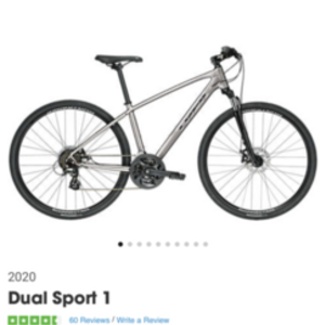 2020 Trek Silver, gray or bare metal