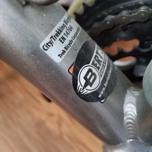 Trek 7.2 FX Silver, gray or bare metal