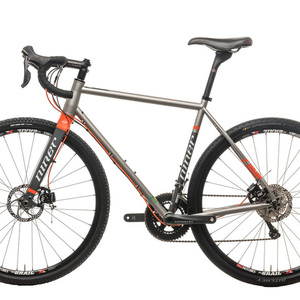 2017 Niner RLT 9 Steel Silver, gray or bare metal