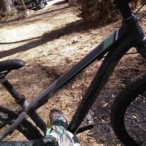 Trek X-Caliber WSD Silver, gray or bare metal and Teal