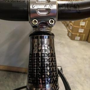 2018 Chromag Rootdown Silver, gray or bare metal