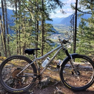 2018 Chromag Rootdown Silver, gray or bare metal