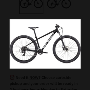 2021 Specialized Rockhopper large Black