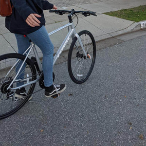 2021 Trek FX 2 WSD DISC Silver, gray or bare metal