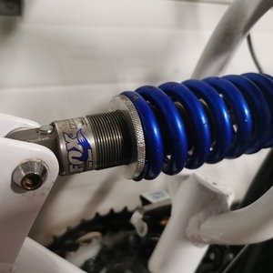 2017 CCM APEX 26IN Full Suspension Dual Disc White and Blue