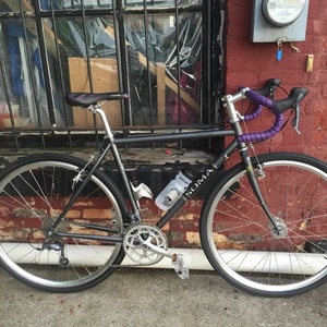 2014 Soma Double Cross Disc Silver, gray or bare metal and Purple