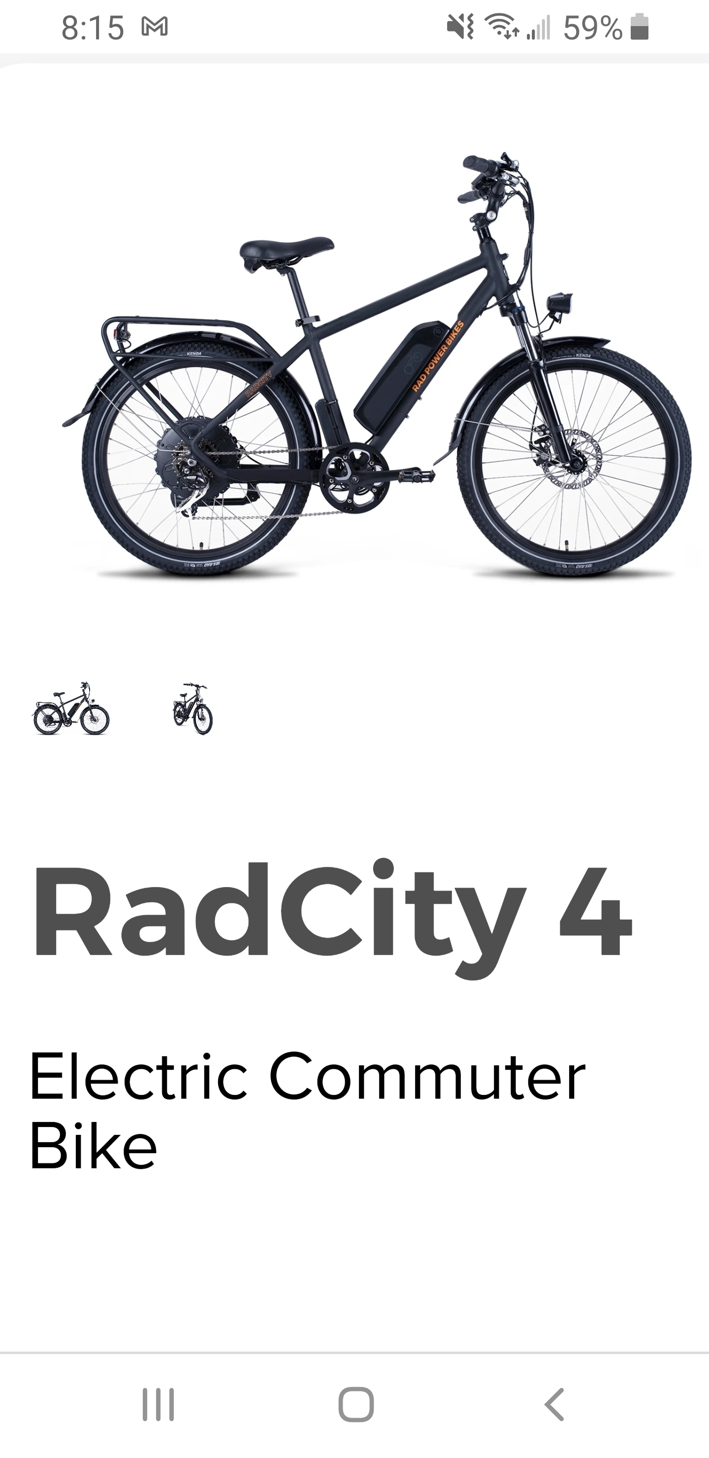 2021 Rad Power Bikes Rad City High Step