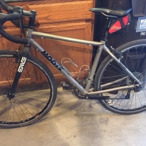 2016 Moots Cycles Routt-custom Silver, gray or bare metal
