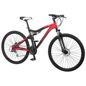 Ironhorse Bicycles full-suspension Orange and Black