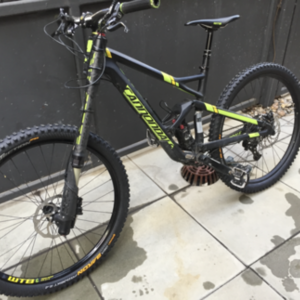 2015 Cannondale Jekyll Black and Green