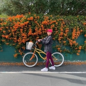 beach cruiser Yellow or Gold and Orange