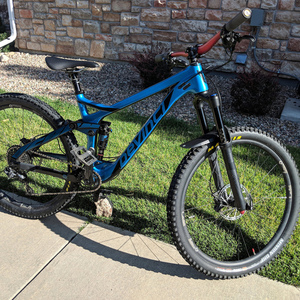 2018 Devinci Troy Blue