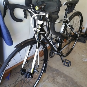 2014 Cannondale Al Disc 5C 105 Black and White