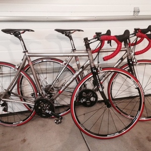 2002 Roark Titanium Road Silver, gray or bare metal