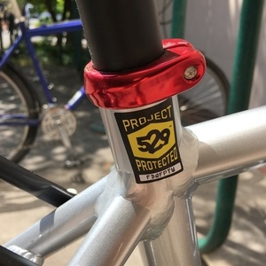Trek CrossRip Comp Silver, gray or bare metal and Red