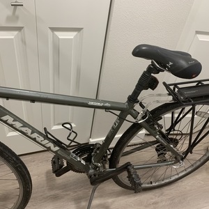 Marin Bikes Kentfield City Series Silver, gray or bare metal