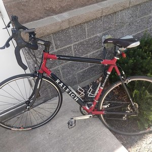 Raleigh super course Red and Black