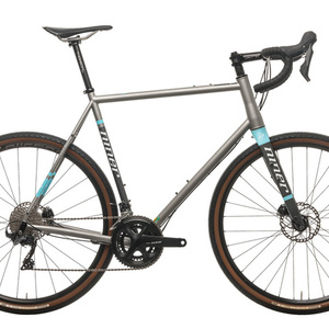2018 Niner RLT 9 Steel Silver, gray or bare metal