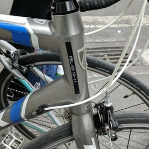 2011 Trek 2.1 Silver, gray or bare metal and Blue